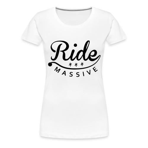 RideMassive4 - Naisten premium t-paita
