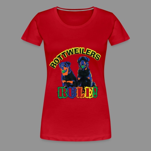 Rottweiler - Women's Premium T-Shirt