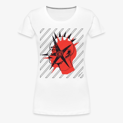 Punk étoile (COPYRIGHT) - T-shirt Premium Femme