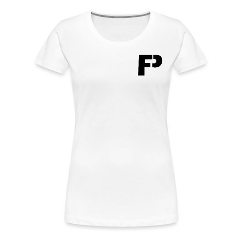 logo bij borst - Vrouwen Premium T-shirt
