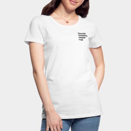 Analogue Synthesizer Owners Club (white) - Frauen Premium T-Shirt