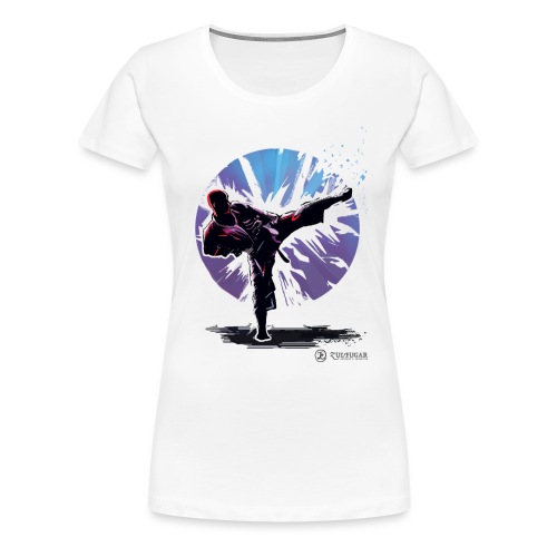 Neon Yoko Gaeri - Vrouwen Premium T-shirt