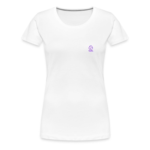 Kulte • Klassisches lila Logo - Frauen Premium T-Shirt