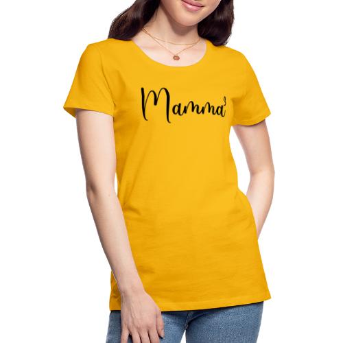 mamma til tre - Premium T-skjorte for kvinner