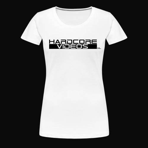 Hardcorevideos.nl logo - Vrouwen Premium T-shirt