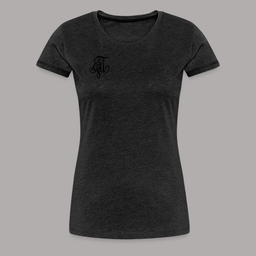 Zirkel, weiss (vorne) Zirkel, weiss (vorne) - Frauen Premium T-Shirt