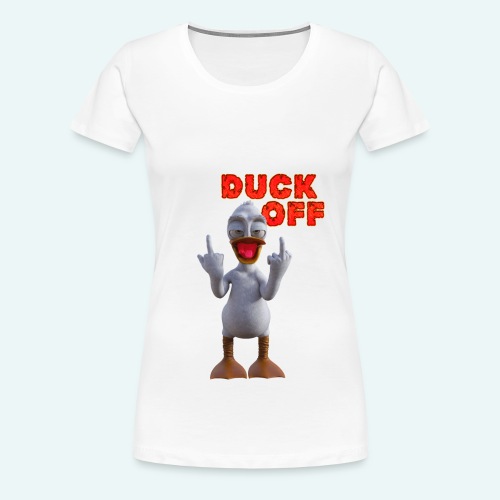 duck off - Vrouwen Premium T-shirt