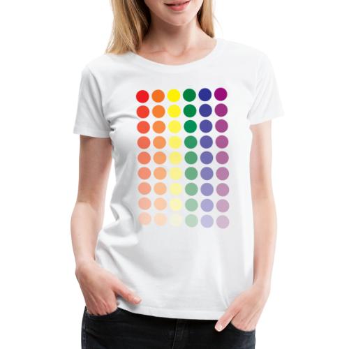 Pride dots - Vrouwen Premium T-shirt