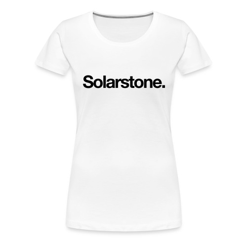 Solarstone Logo Black - Women's Premium T-Shirt