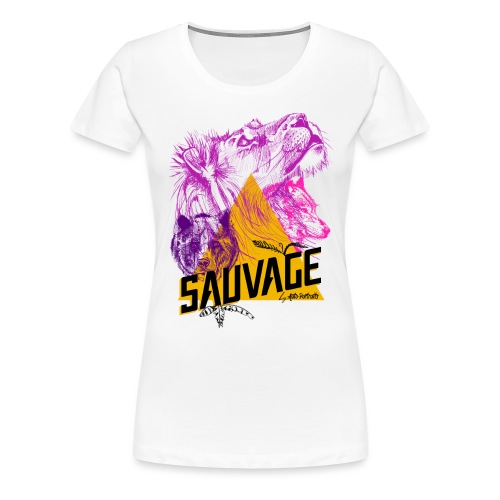 SAUVAGES - T-shirt Premium Femme