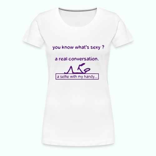 what's sexy v 1702410_13 - Frauen Premium T-Shirt