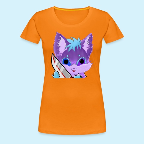 mascotte renard hi ! - T-shirt Premium Femme