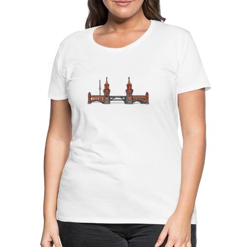 Oberbaumbrücke à BERLIN c - T-shirt Premium Femme
