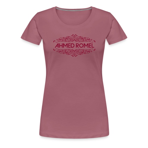 AR logo ful red png - Women's Premium T-Shirt