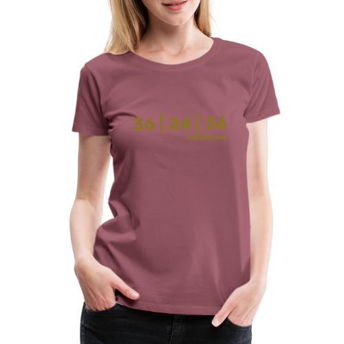 36 | 24 | 36 - UBI - Women's Premium T-Shirt