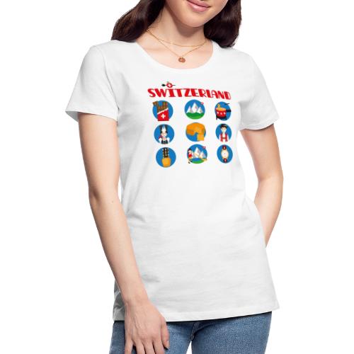 Switzerland - Frauen Premium T-Shirt