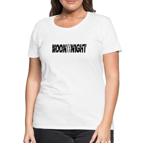 Moon//Night - Vrouwen Premium T-shirt