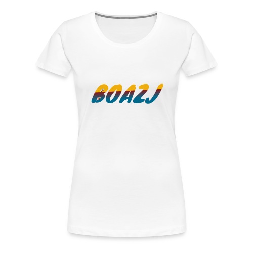 BoazJ Logo - Vrouwen Premium T-shirt