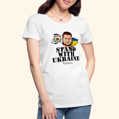 Ukraine West Virginia T-Shirt Design - Frauen Premium T-Shirt