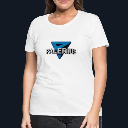 Palerius Logo and Text - Women's Premium T-Shirt
