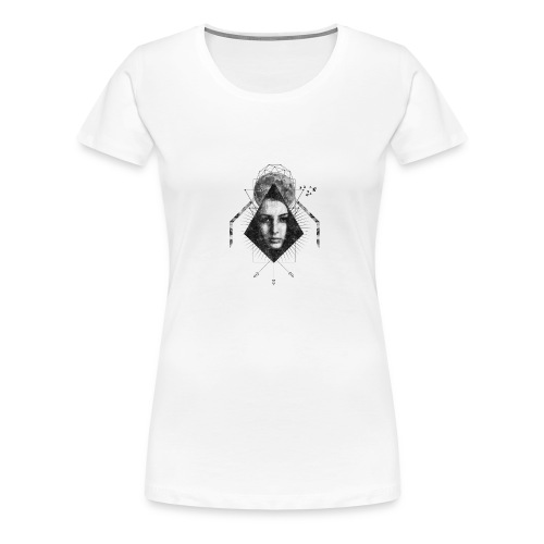 MOON GIRL - Vrouwen Premium T-shirt