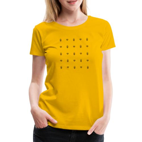 Schwarzwaldliebe Pattern 2 - Frauen Premium T-Shirt