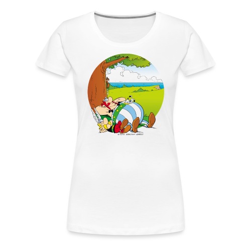 Astérix & Obélix Font Une Sieste - T-shirt Premium Femme