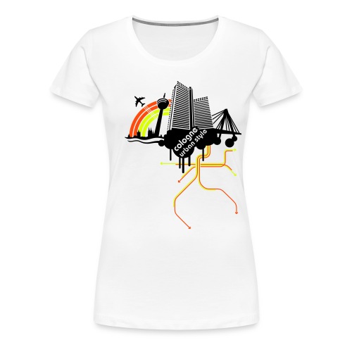 Cologne Urban Style (Köln/Stadt/Karneval) - Frauen Premium T-Shirt