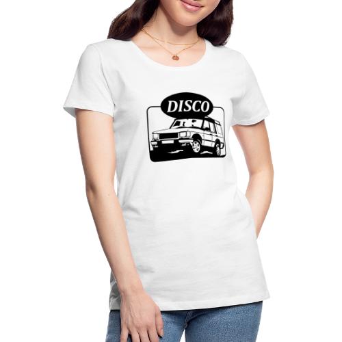landroverdisco01dblack - Premium T-skjorte for kvinner