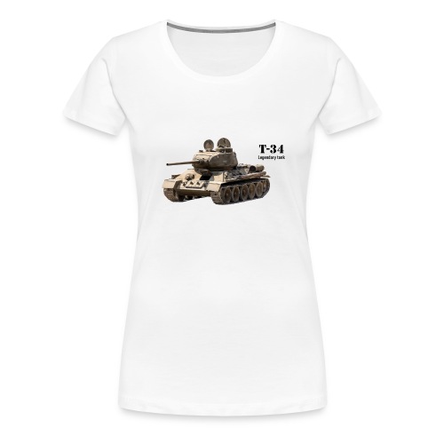Panzer - Frauen Premium T-Shirt