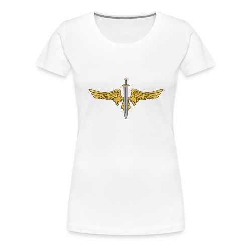 Flügeln - Frauen Premium T-Shirt