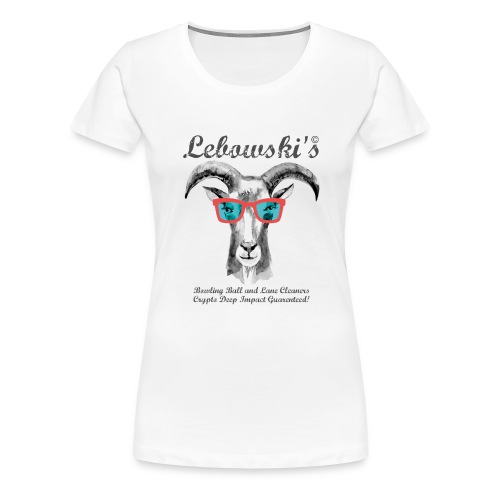 000_NEW Lebowskis Fullsiz - Frauen Premium T-Shirt