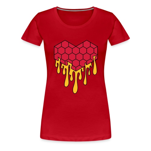 Honey heart cuore miele radeo - Maglietta Premium da donna