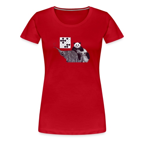 Panda 5x5 Seki - Women's Premium T-Shirt