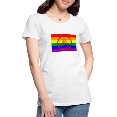 Queer Roma Flag - Frauen Premium T-Shirt