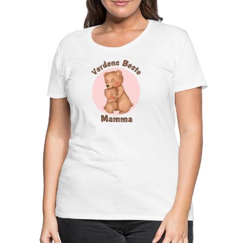 Verdens beste mamma - Premium T-skjorte for kvinner