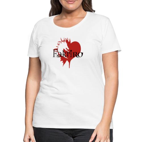 Fakriro-Logo mit Herz - Frauen Premium T-Shirt