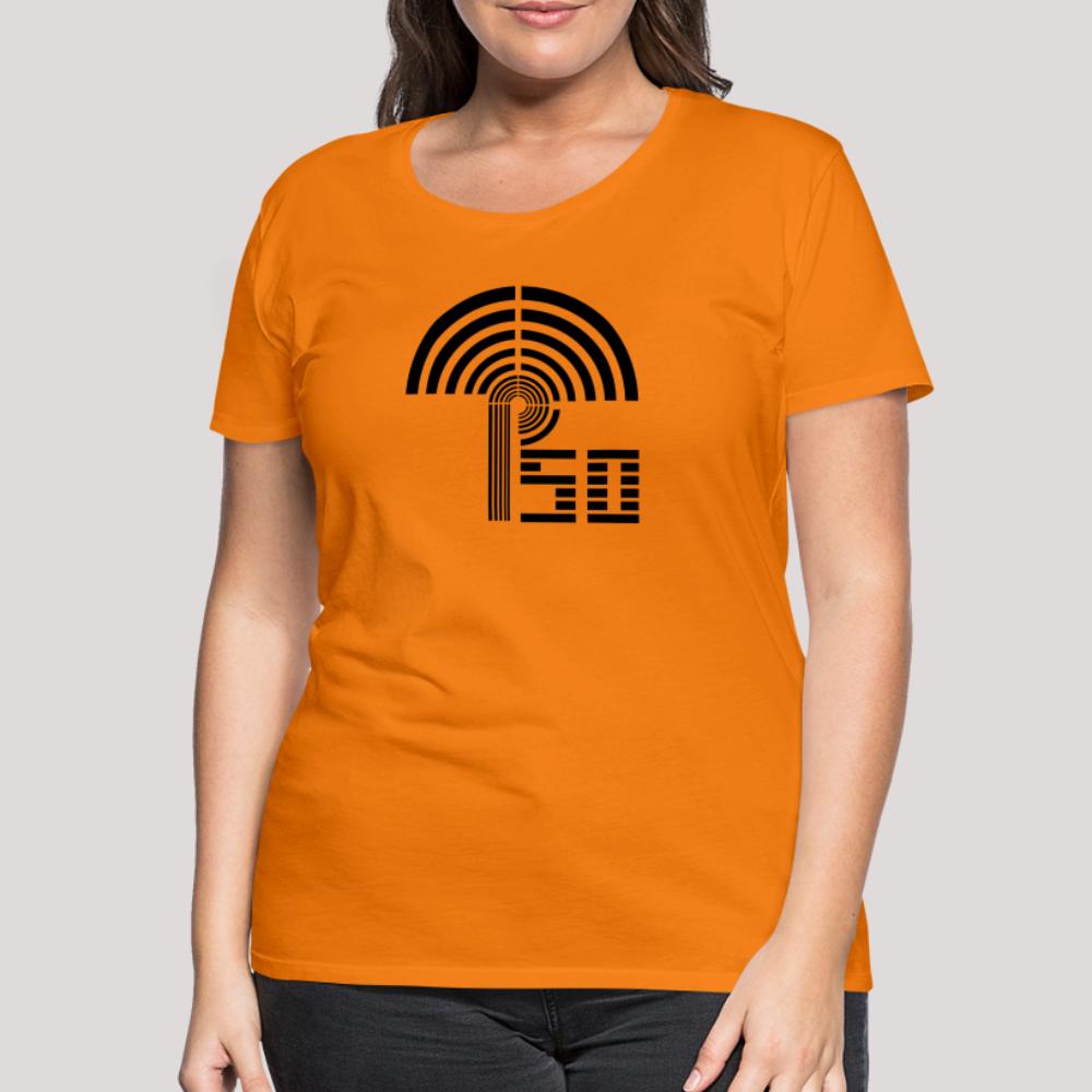PSO in White - Frauen Premium T-Shirt Orange