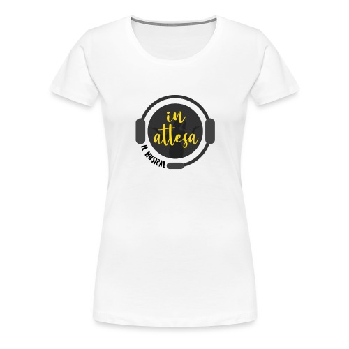 In Attesa Logo 01 - Premium T-skjorte for kvinner