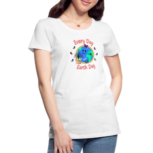 Earthday - Frauen Premium T-Shirt
