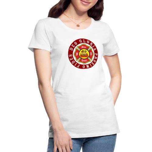 Feuerwehrlogo American style - Frauen Premium T-Shirt