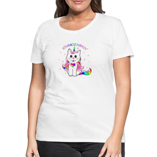 Einhornfan, Unicornfan - Frauen Premium T-Shirt