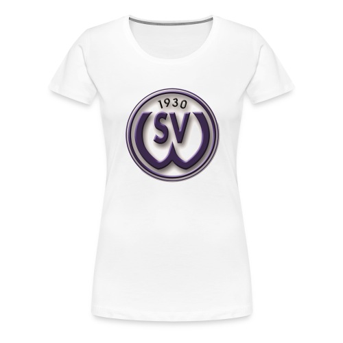 svw 4c logo transparent png - Frauen Premium T-Shirt