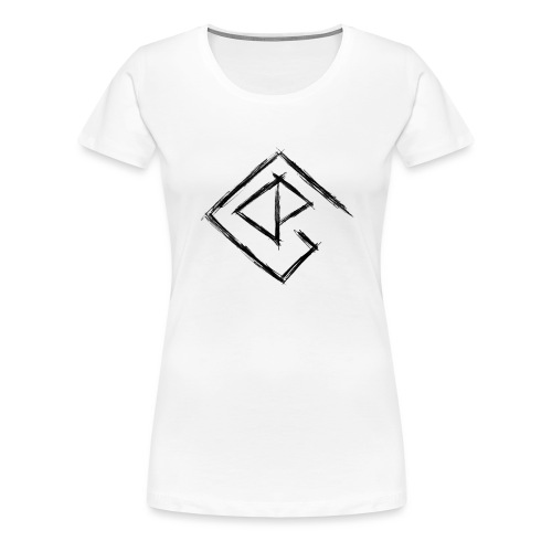 Logo schwarz - Frauen Premium T-Shirt