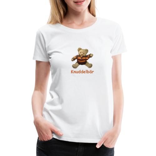 Teddybär Knuddelbär Schmusebär Teddy orange braun - Frauen Premium T-Shirt