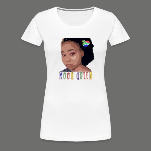 MOON QUEEN South Africa Love - Frauen Premium T-Shirt