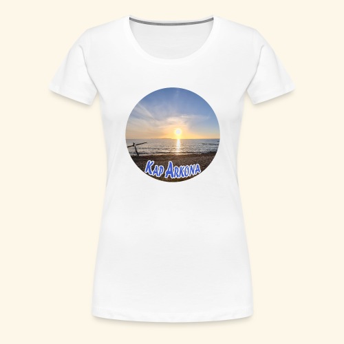 Ostseestrand beim Sonnenuntergang - Kap Arkona - Frauen Premium T-Shirt