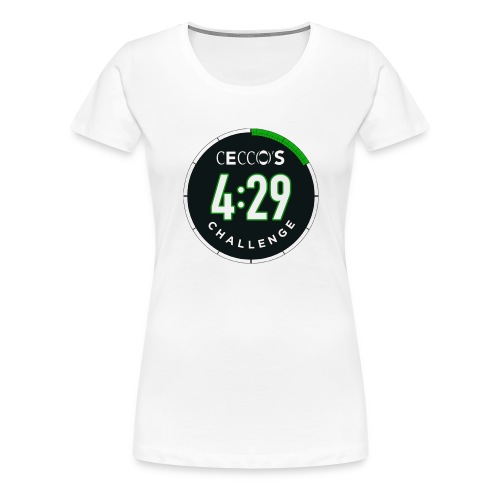 Cecco s 4 29 Challenge - Vrouwen Premium T-shirt