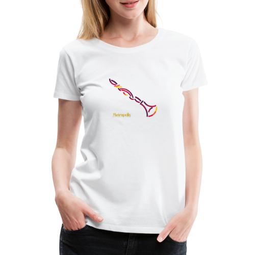 Clarinet - Vrouwen Premium T-shirt