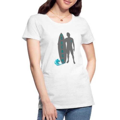 Oléron surf 4 - T-shirt Premium Femme